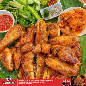 Gà nướng nữa con