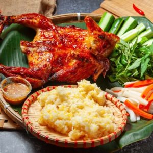 Gà nướng ngũ vị