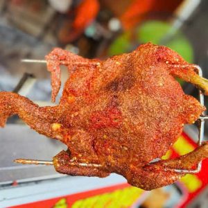 Gà nướng muối ớt da giòn (Cay)